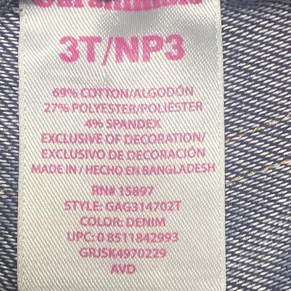 Girls Bundle RBX Short Sleeve Shirt Nannette Kids Cat Sweater 2 Pair of Pants 3T - Picture 15 of 16